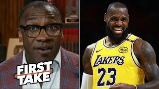 FIRST TAKE | LeBron says he could play another "5 to 7 years" at a high level if he wanted - Shannon