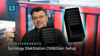 Synology DiskStation DS1823xs+ Setup