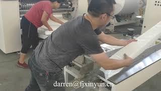 Complete production line hand towel paper making machine