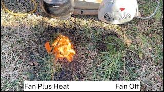 The Effect of Hot Dry Air on Wildfire Ignition and Propagation and How to Obtain a Burn Permit