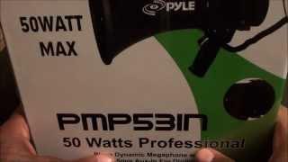 PYLE-PRO PMP53IN 50 Watts Professional Piezo Dynamic Megaphone