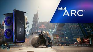 INTEL ARC A770 - Performance update on Cyberpunk 2077 Patch 2.13 "City Driving" 1440p [60FPS] (2024)