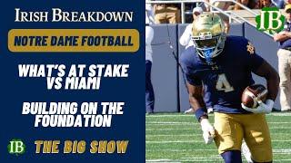 Notre Dame Must Build On Its Success Against Purdue - Miami Preview