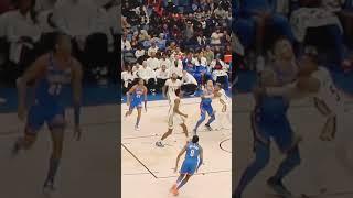 Jalen Williams what a slam #nba #highlights #jalenwilliams