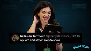 Lauren LaVera Reads Tweets about Terrifier 3 & Sienna Shaw