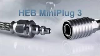 HEB MiniPlug High Pressure 'Quick-Click' Coolant Connectors