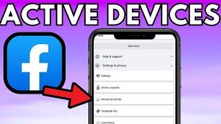How to Check My Facebook Login Device | Who use my Facebook Account (2025)