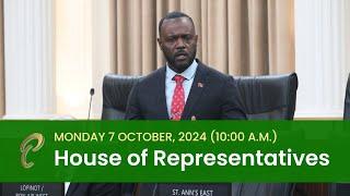 5th Sitting of the House of Representatives - 5th Session - October 7, 2024