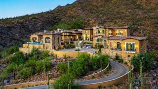 Luxury mansion in Arizona for $ 21,999,999. House tour.