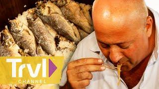 CRAZIEST Fish Dishes  | Bizarre Foods with Andrew Zimmern | Travel Channel