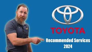 What I Service on My Toyotas