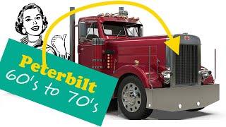 The Peterbilt 351 Truck from 1955 to the 1960's and 1970's. A Brief History