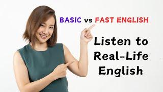 Basic vs Fast English: Master the Native Speaker Accent! (Part 1)