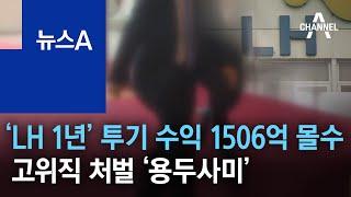 ‘LH 1년’ 투기 수익 1506억 몰수…고위직 처벌 ‘용두사미’ | 뉴스A