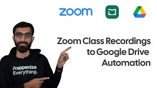 Auto Syncing Frappe Learning Zoom Recordings to Google Drive!