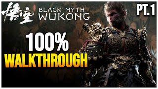 Black Myth: Wukong ULTIMATE 100% Walkthrough (Chapter 1 ALL Secrets)