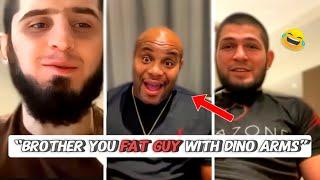 8 minutes of Khabib and Islam VIOLATING Daniel Cormier…