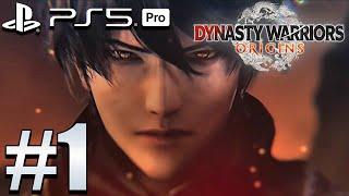 Dynasty Warriors: Origins (PS5 PRO) Gameplay Walkthrough Part 1 [4K 60FPS]