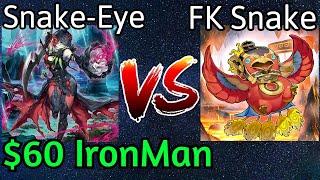 Snake-Eye Vs Fire King Snake-Eye $60 IronMan Yu-Gi-Oh!