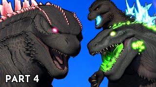 Evolved Godzilla vs Godzilla (Minus One) and Zilla Jr. | Animation (Part 4)