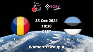 Romania v Estonia | Woman's Group A | NBC WC 2021