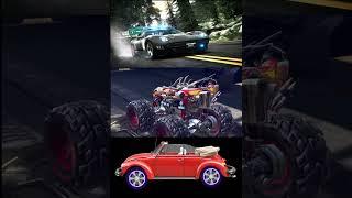 monster car fighting demo. short video