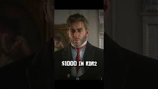 $1000 in GTA vs $1000 in RDR2