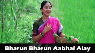 Bharun Bharun Aabhal Alay - Classic Marathi Song - Varsa Laxmicha Movie - Sukanya Kulkarni