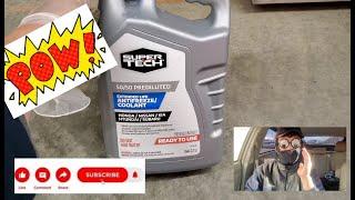 REVIEW- Super Tech OE Blue Antifreeze Prediluted 50/50