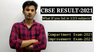 CBSE 2021 RESULT|FAIL IN 1/2/3 SUBJECT|ALL YOU NEED TO KNOW ABOUT COMPARTMENT AND IMPROVEMENT EXAM|