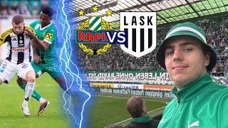 RAPID gegen LASK | Admiral Bundesliga | Lask bunkert sich zum Punkt | Stadionvlog | Alexice99