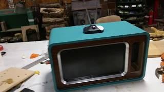 How to build a Mid Century Modern vintage retro TV