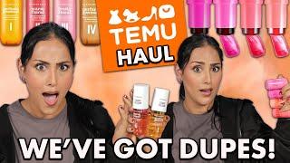 I FOUND NEW DUPES! INSANE TEMU FINDS | HAUL UNBOXING