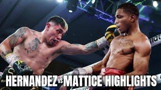 EDUARDO HERNANDEZ VS THOMAS MATTICE HIGHLIGHTS