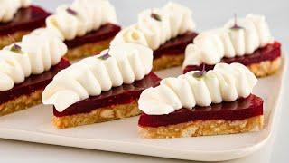 Dessert from a friend from France! Raspberry dessert in 5 minutes and without baking!