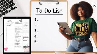 Digital Planning | How I Stay Organized with my Daily To Do List