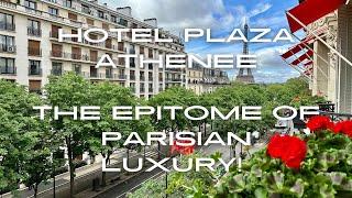 Plaza Athenee Hotel: Paris' Luxury Haven |4k tour|