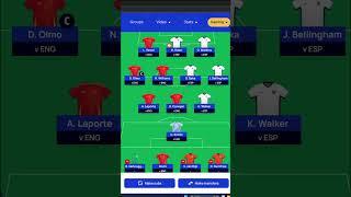 EURO FANTASY 2024 FINALS TEAM | Euro Fantasy 2024 Tips #fantasypremierleague #euro2024