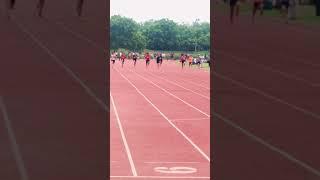 Girls final in state 100 meter in just11.99 #sprinter #athlete #haryana #100 #running #trackandfield