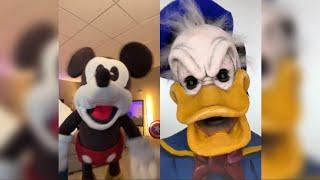 TikTok Mickey Mouse Reacts (TRY NOT TO LAUGH CHALLENGE) @HassanKhadair Mickey Puppet