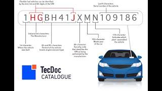 Vehicle Identification Number (VIN) - TecDoc Catalogue 2024