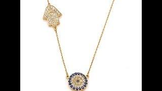 Rarities Zircon and Sapphire 'Talisman' Necklace