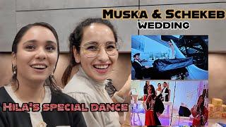 Hila’s Dance at Muska & Schekeb’s Wedding| رقص هیلا در عروسی مسکا و شکیب | Hilaamassi vlog 161