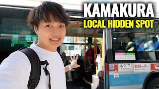 Tokyo to Kamakura by Local Train, Local Hidden Spot and Street Foods Ep.515