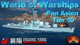 Yueyang Tier 10 DD Pan Asien Gameplay/Preview - World of Warships - Deutsch/German