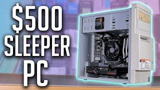 I Built a BUDGET Sleeper Gaming PC! (2023)