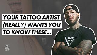 Tips to Prepare for a Tattoo (Controversy Unleashed) - 50 Artists Weigh In