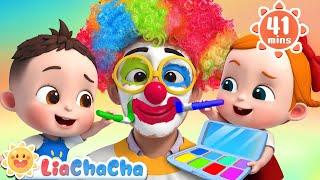 Let's Make Daddy Pretty 2 | Daddy and Baby Song + More LiaChaCha Kids Songs & Nursery Rhymes