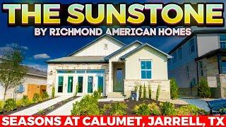 THE SUNSTONE| RICHMOND AMERICAN HOMES | SEASONS AT CALUMET | JARRELL,TX | HOMES STARTING IN LOW 300s