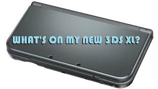 What's On My New 3DS XL? - 08/11/2016